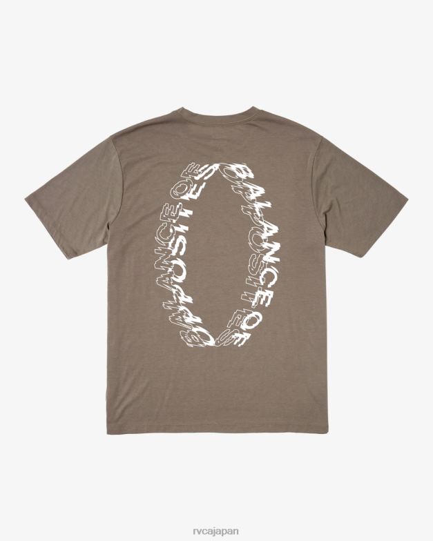 衣類 TP8J32 キノコ RVCA 男性 VAスポーツボルトTシャツ