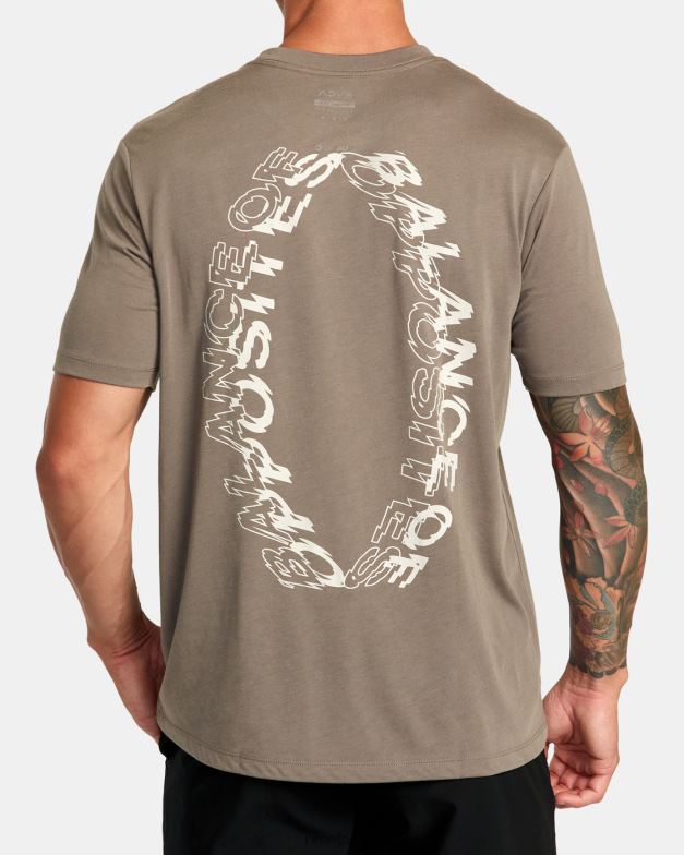 衣類 TP8J32 キノコ RVCA 男性 VAスポーツボルトTシャツ