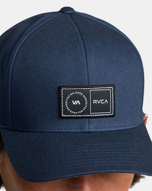 アクセサリー TP8J347 ミッドナイトネイビー RVCA 男性 プラットフォームスナップバックハット