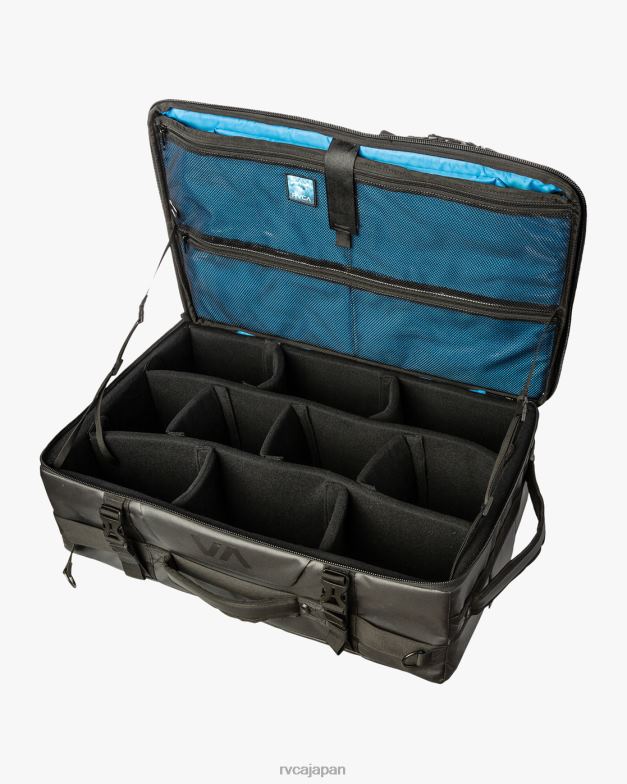 アクセサリー TP8J348 黒 RVCA 男性 ザック ノイル カメラギア ダッフルバッグ