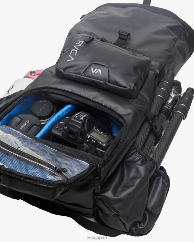 アクセサリー TP8J349 黒 RVCA 男性 ザックノイルのバックパック