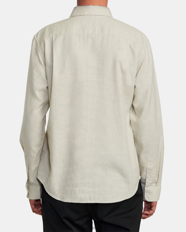 衣類 TP8J353 自然 RVCA 男性 ハイグレード長袖シャツ