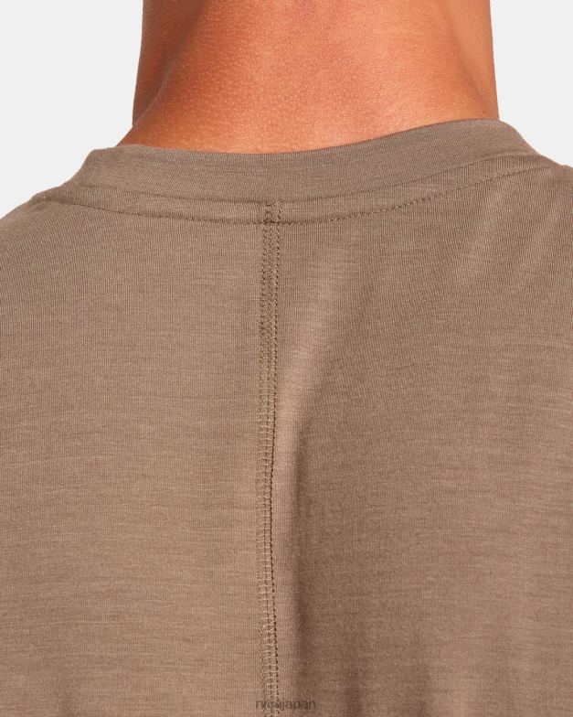 衣類 TP8J36 キノコ RVCA 男性 VAスポーツバランステクニカルトレーニングTシャツ