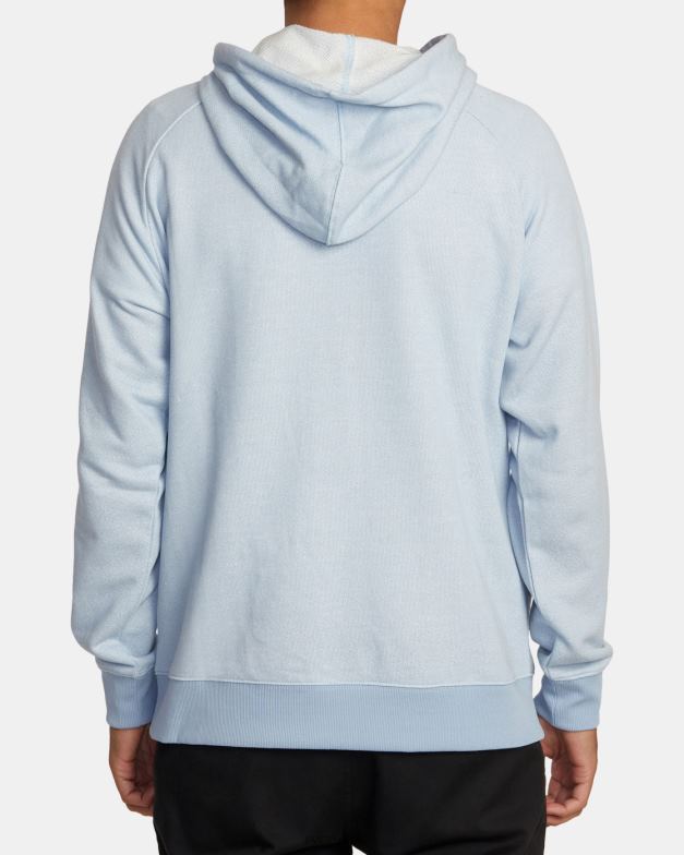 衣類 TP8J377 パウダーブルー RVCA 男性 ポートパーカー