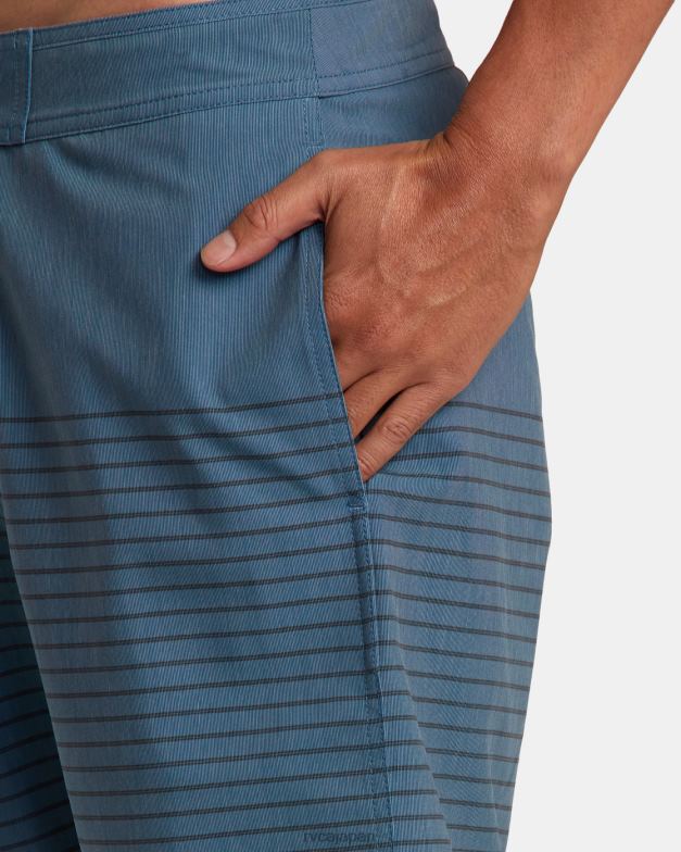 ボトムス TP8J384 アヒルブルー RVCA ユニセックス カレンボードショーツ 18