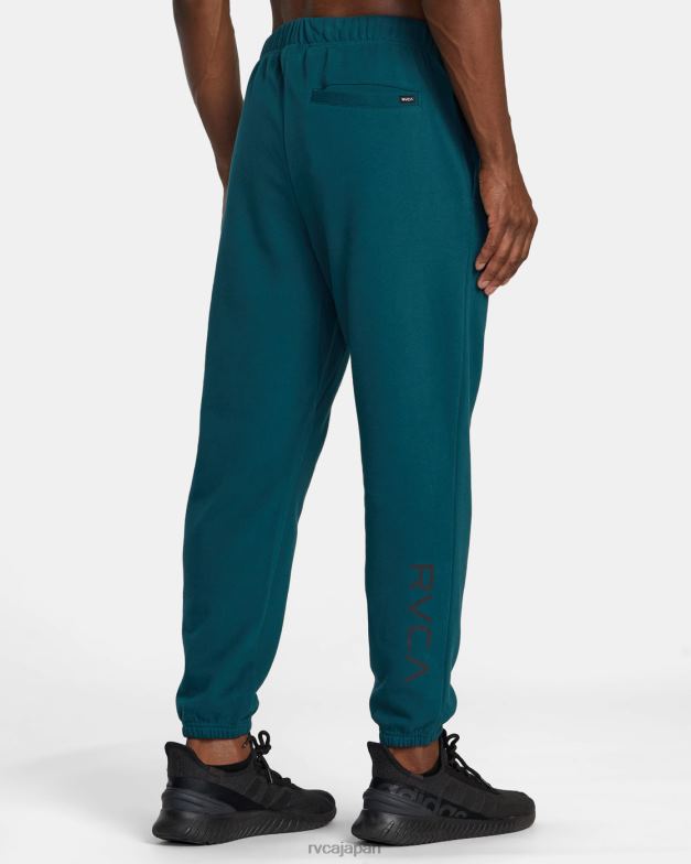 衣類 TP8J397 深海 RVCA 男性 スウィフトスウェットパンツ
