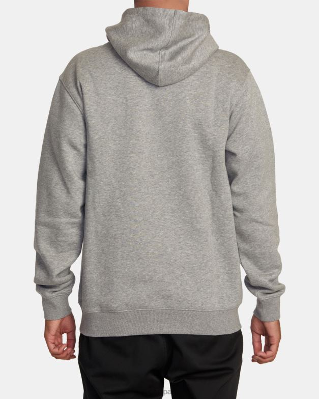 衣類 TP8J409 アスレチックヘザー RVCA 男性 アメリカーナパーカー