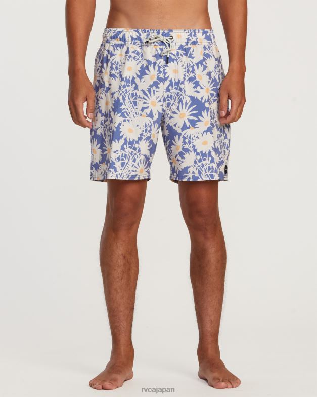 ボトムス TP8J444 海岸 RVCA ユニセックス VA ピグメント エラスティック ウエスト ボードショーツ 17