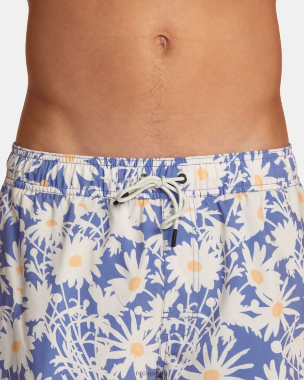 ボトムス TP8J444 海岸 RVCA ユニセックス VA ピグメント エラスティック ウエスト ボードショーツ 17