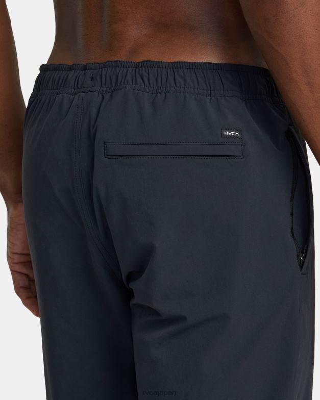 衣類 TP8J460 黒 RVCA 男性 スペクトラムテックスリムフィットパンツ