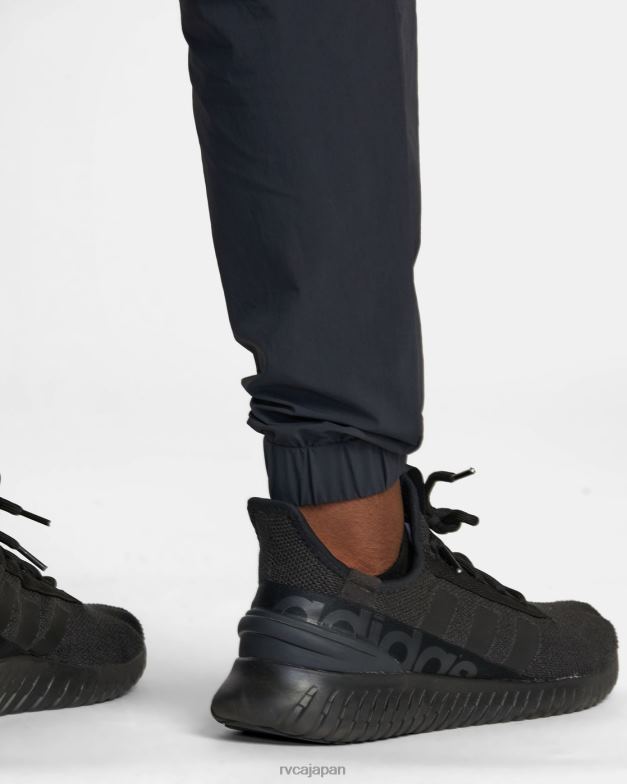 衣類 TP8J460 黒 RVCA 男性 スペクトラムテックスリムフィットパンツ