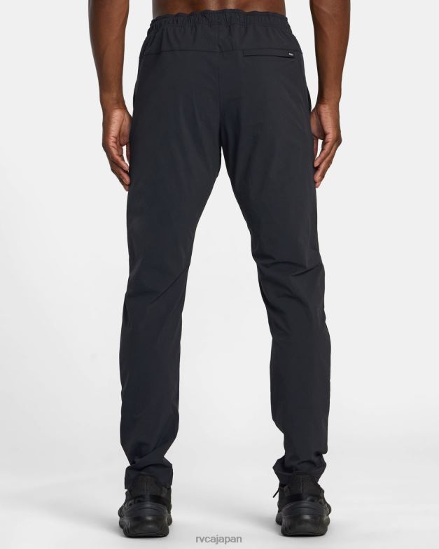 衣類 TP8J461 黒 RVCA 男性 スペクトラムテックテクニカルチノパンツ