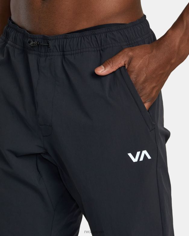 衣類 TP8J461 黒 RVCA 男性 スペクトラムテックテクニカルチノパンツ