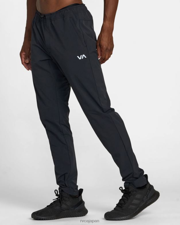 衣類 TP8J461 黒 RVCA 男性 スペクトラムテックテクニカルチノパンツ