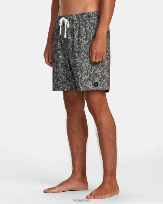 ボトムス TP8J473 マルチ2 RVCA ユニセックス アトラス エラスティック ウエスト ボードショーツ 17