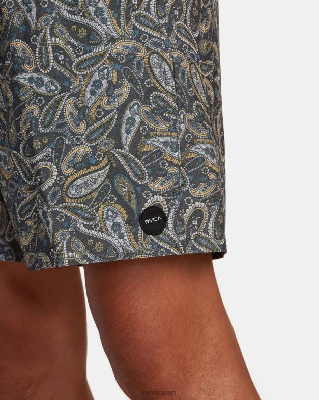 ボトムス TP8J473 マルチ2 RVCA ユニセックス アトラス エラスティック ウエスト ボードショーツ 17