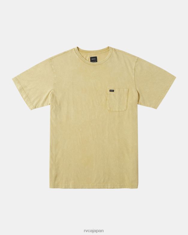 衣類 TP8J478 南の苔 RVCA 男性 マニックショックウォッシュスウェットシャツ