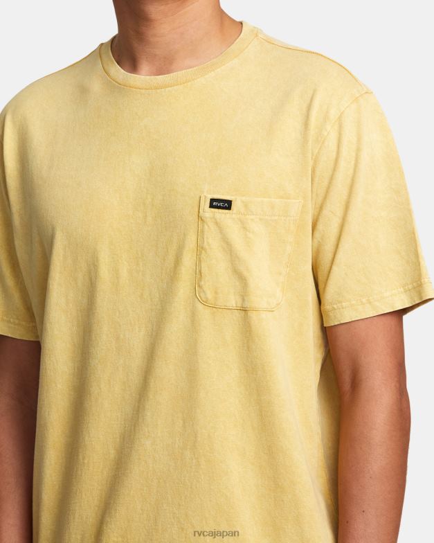 衣類 TP8J478 南の苔 RVCA 男性 マニックショックウォッシュスウェットシャツ