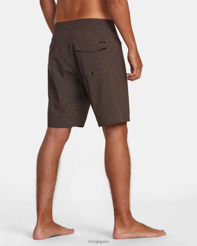 ボトムス TP8J485 ボンベイブラウン RVCA ユニセックス VA ボードショーツ 19