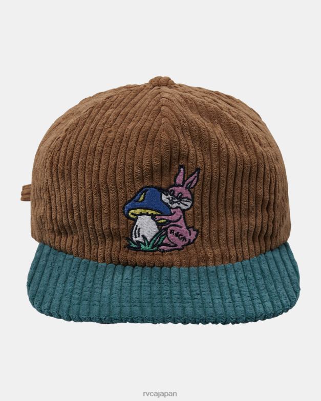 アクセサリー TP8J489 生皮 RVCA 男性 コットンテイルの野球帽
