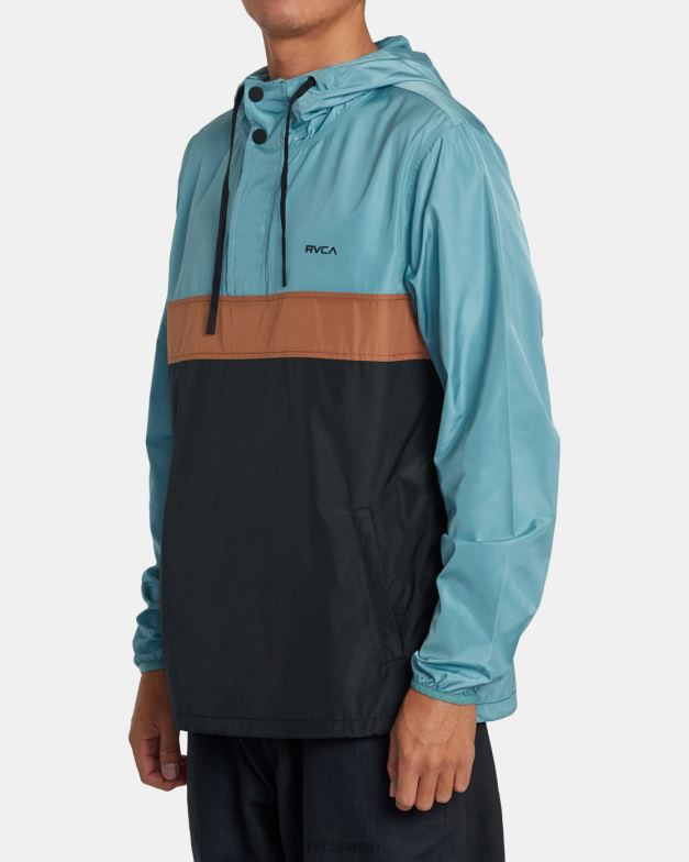 衣類 TP8J503 常緑樹 RVCA 男性 マイヤー パッカブル アノラック ジャケット