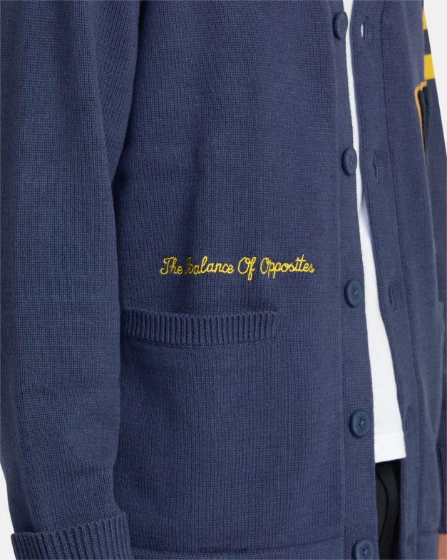 衣類 TP8J531 ムーディーブルー RVCA 男性 レターマンセーター