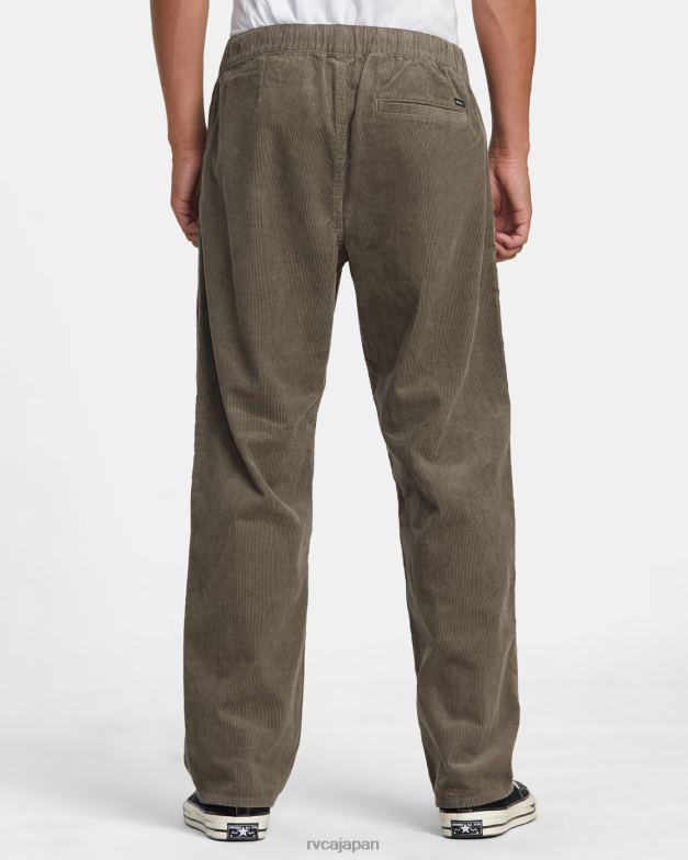 衣類 TP8J538 キノコ RVCA 男性 アメリカーナ伸縮性ウエストコードパンツ