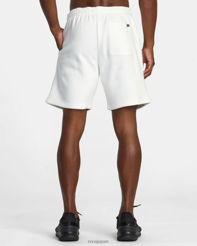 衣類 TP8J541 オフホワイト RVCA 男性 VA エッセンシャル スウェット ショーツ