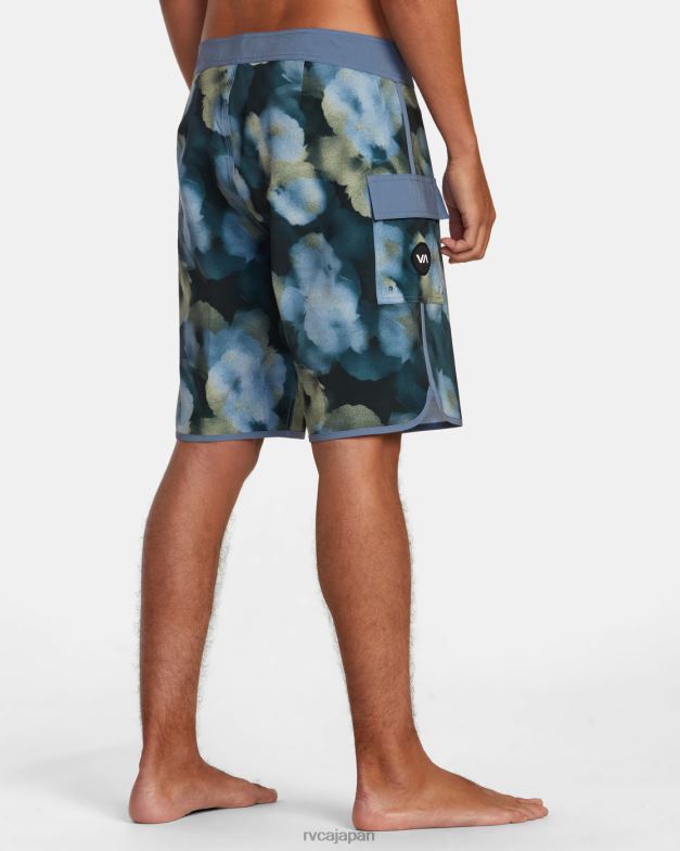 ボトムス TP8J550 インダストリアルブルー RVCA ユニセックス イースタンボードショーツ 20