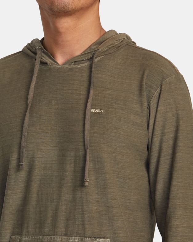 衣類 TP8J574 キノコ RVCA 男性 PTCストライプパーカー