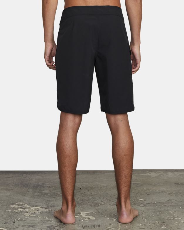 ボトムス TP8J588 全部黒 RVCA ユニセックス イースタンボードショーツ 18