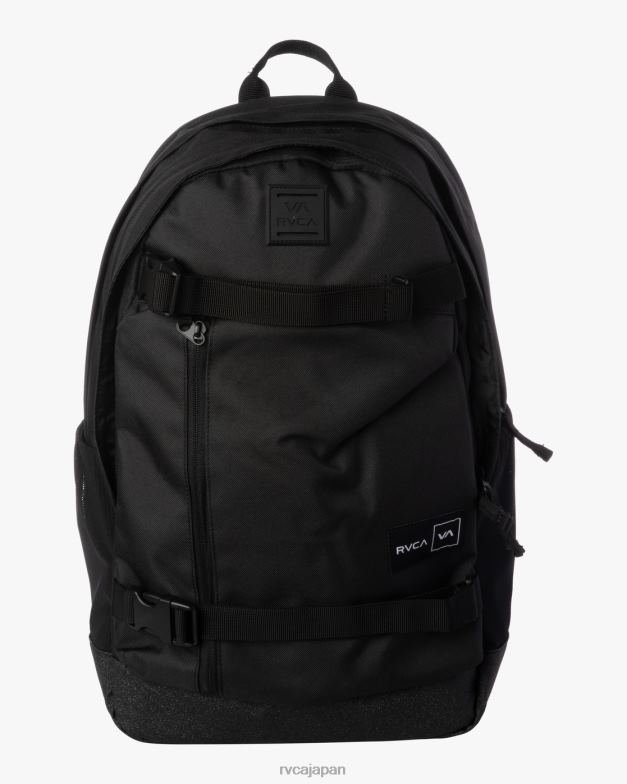 アクセサリー TP8J598 黒 RVCA 男性 カーブスケート 29 l スケート バックパック