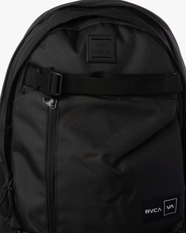 アクセサリー TP8J598 黒 RVCA 男性 カーブスケート 29 l スケート バックパック