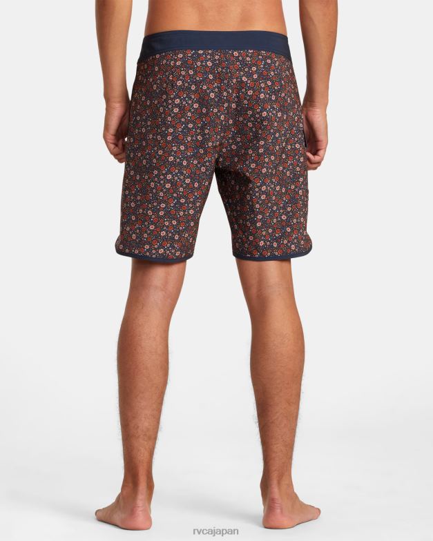 ボトムス TP8J59 ムーディーブルー RVCA ユニセックス イースタンボードショーツ 18