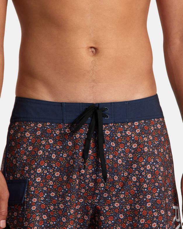 ボトムス TP8J59 ムーディーブルー RVCA ユニセックス イースタンボードショーツ 18