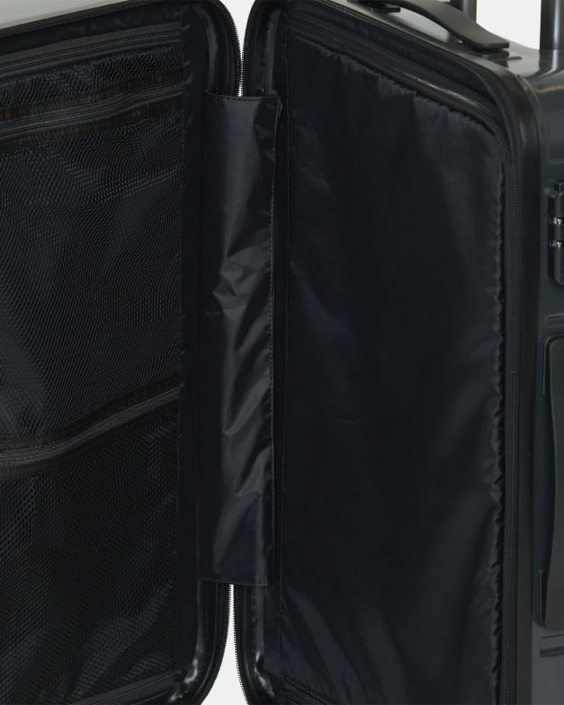 アクセサリー TP8J600 黒 RVCA 男性 VA ミディアムローラーハードケーススーツケース