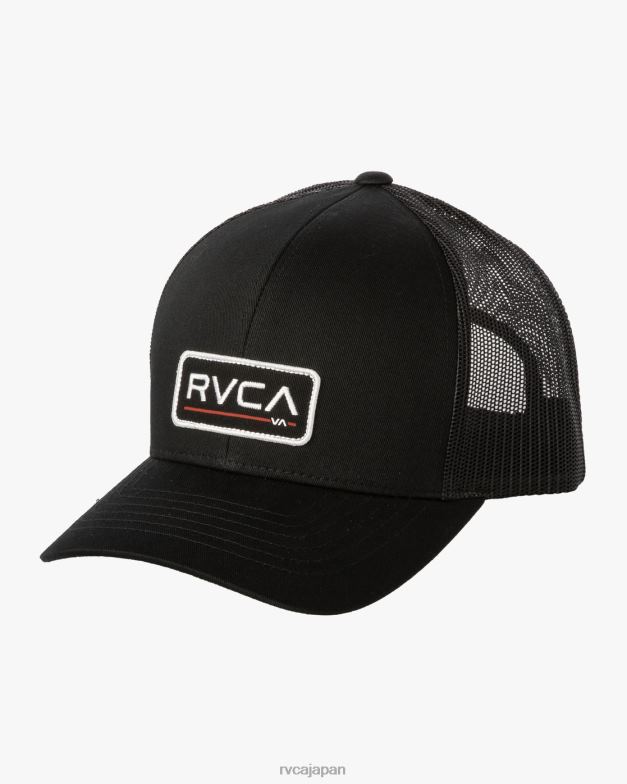 アクセサリー TP8J602 黒 黒 RVCA 男性 チケットトラッカー iii 帽子