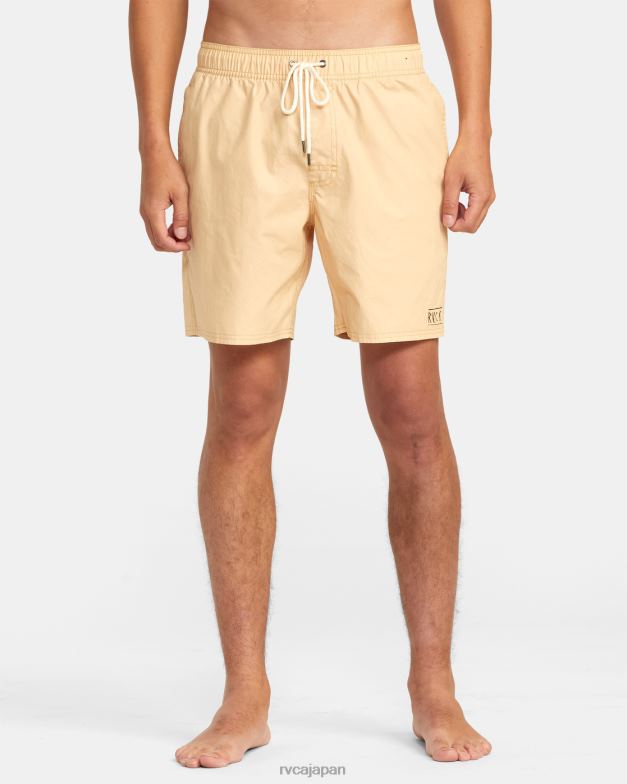ボトムス TP8J626 タンジェリン RVCA ユニセックス 反対側の伸縮性ウエスト 2 ボードショーツ 17