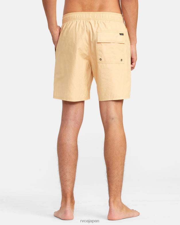 ボトムス TP8J626 タンジェリン RVCA ユニセックス 反対側の伸縮性ウエスト 2 ボードショーツ 17