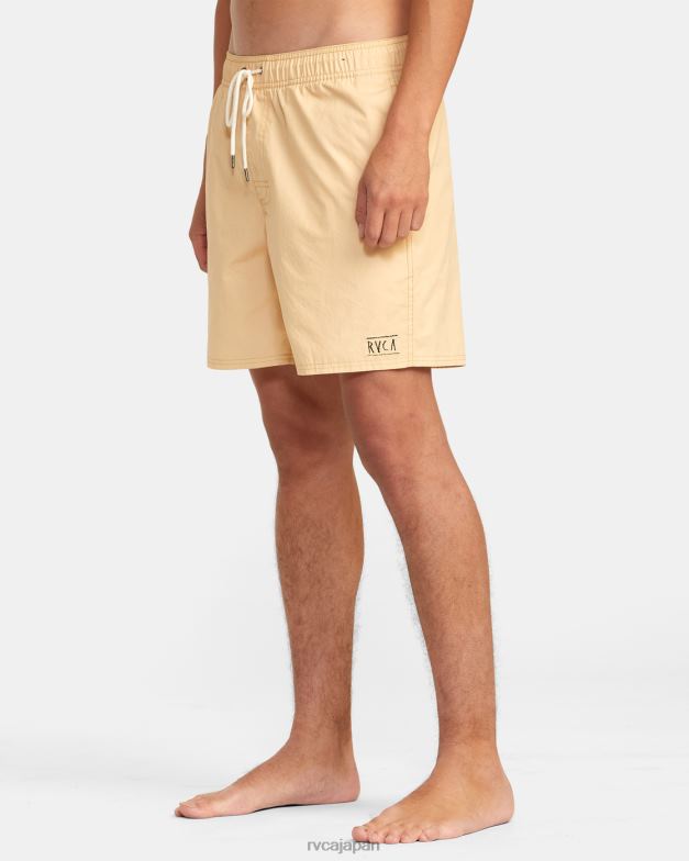 ボトムス TP8J626 タンジェリン RVCA ユニセックス 反対側の伸縮性ウエスト 2 ボードショーツ 17