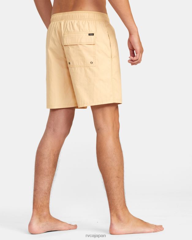 ボトムス TP8J626 タンジェリン RVCA ユニセックス 反対側の伸縮性ウエスト 2 ボードショーツ 17