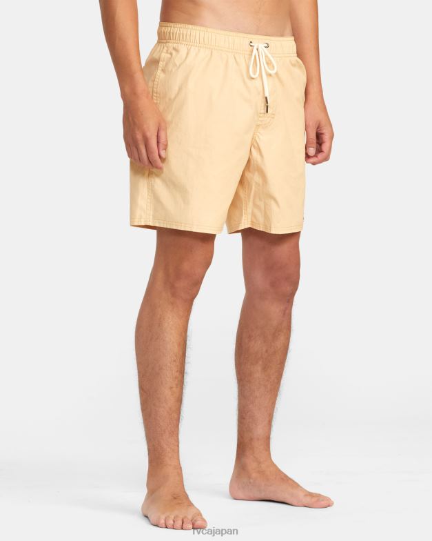 ボトムス TP8J626 タンジェリン RVCA ユニセックス 反対側の伸縮性ウエスト 2 ボードショーツ 17