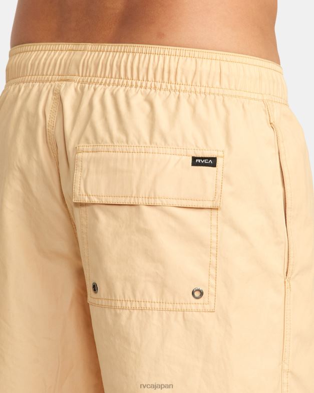 ボトムス TP8J626 タンジェリン RVCA ユニセックス 反対側の伸縮性ウエスト 2 ボードショーツ 17