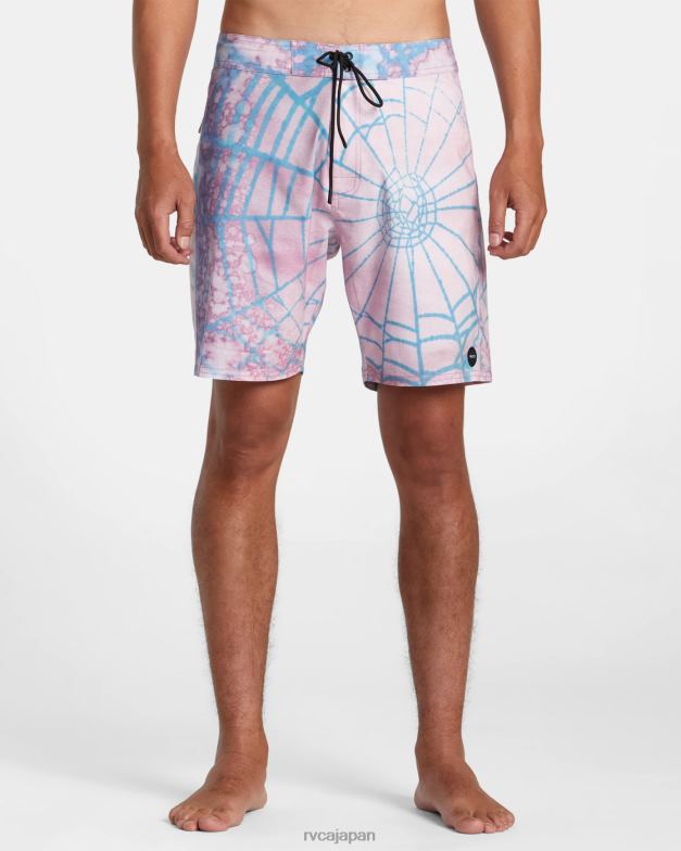 ボトムス TP8J62 ライトパープル RVCA ユニセックス コリン・サシンガム ボードショーツ 18