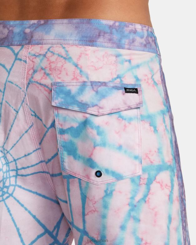 ボトムス TP8J62 ライトパープル RVCA ユニセックス コリン・サシンガム ボードショーツ 18
