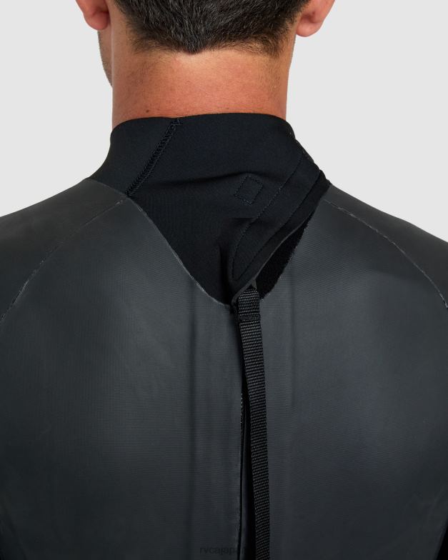 衣類 TP8J637 黒 RVCA ユニセックス 2/2 バランス スムージー 長袖スプリングスーツ