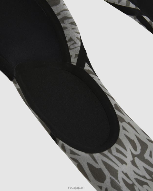 衣類 TP8J647 黒 RVCA ユニセックス 3/2バランスバックジップフルスーツ