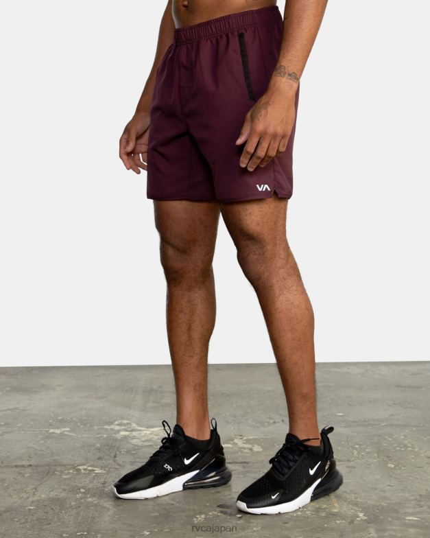 衣類 TP8J656 梅 RVCA 男性 ヨガー IV アスレチックショーツ 17