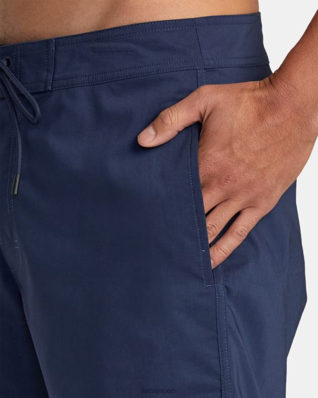 ボトムス TP8J658 ムーディーブルー RVCA ユニセックス フリーポート ボードショーツ 16