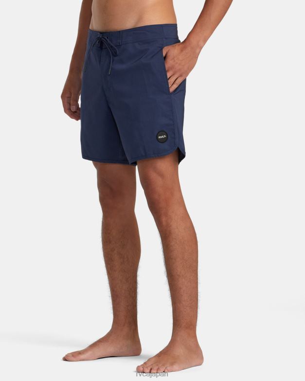 ボトムス TP8J658 ムーディーブルー RVCA ユニセックス フリーポート ボードショーツ 16